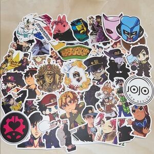 NIB 50pc JoJo’s Bizarre Adventure Anime Stickers